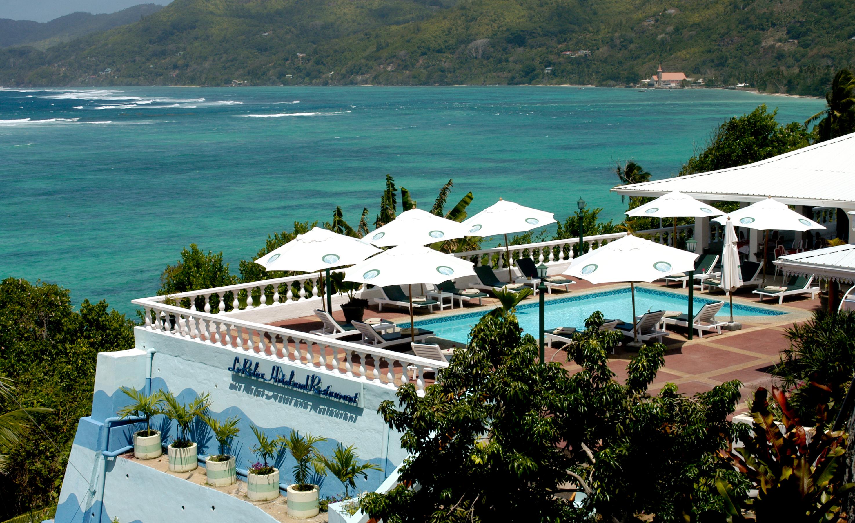 Le Relax Hotel And Restaurant Anse Royale Eksteriør bilde