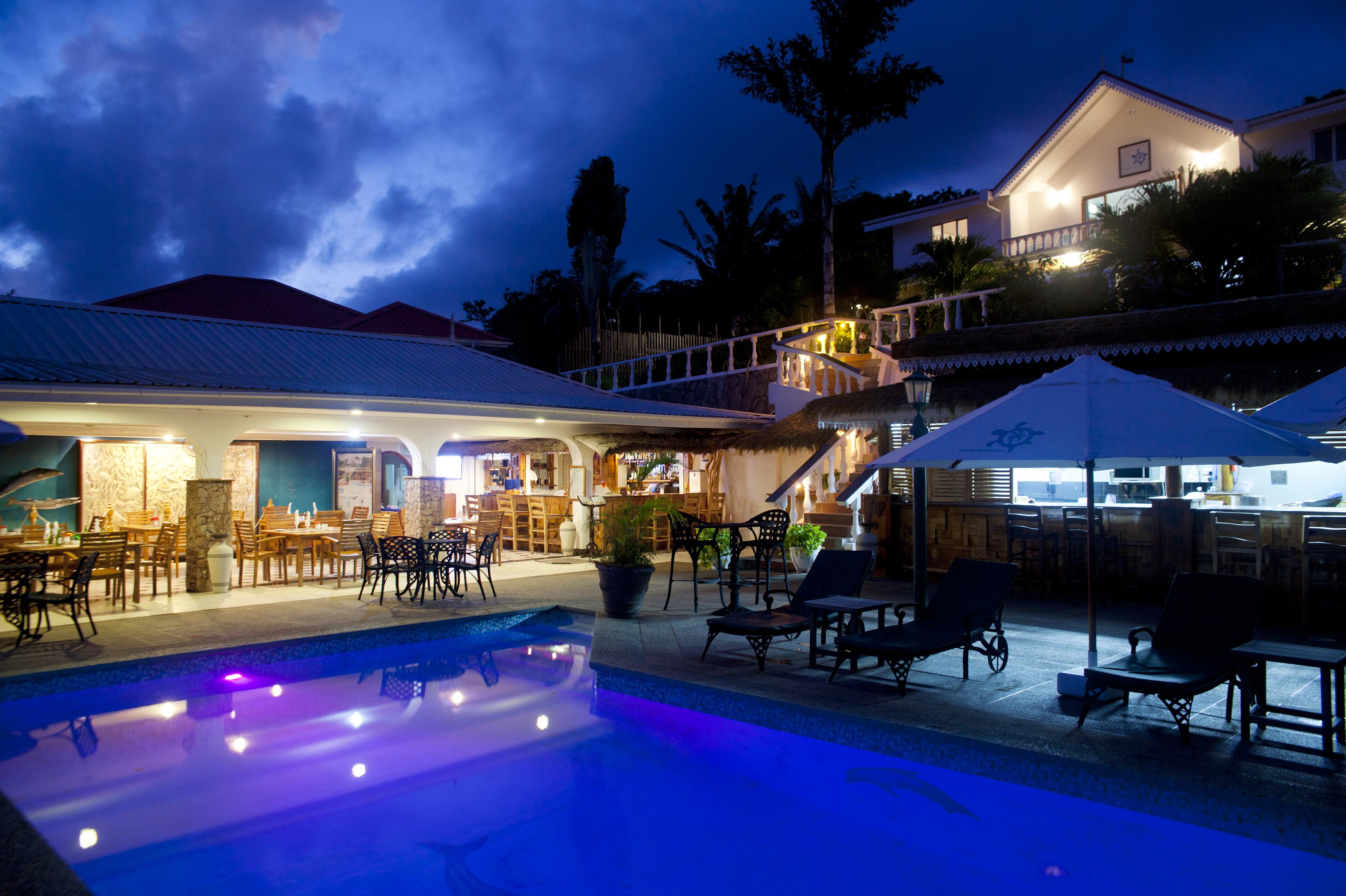 Le Relax Hotel And Restaurant Anse Royale Eksteriør bilde