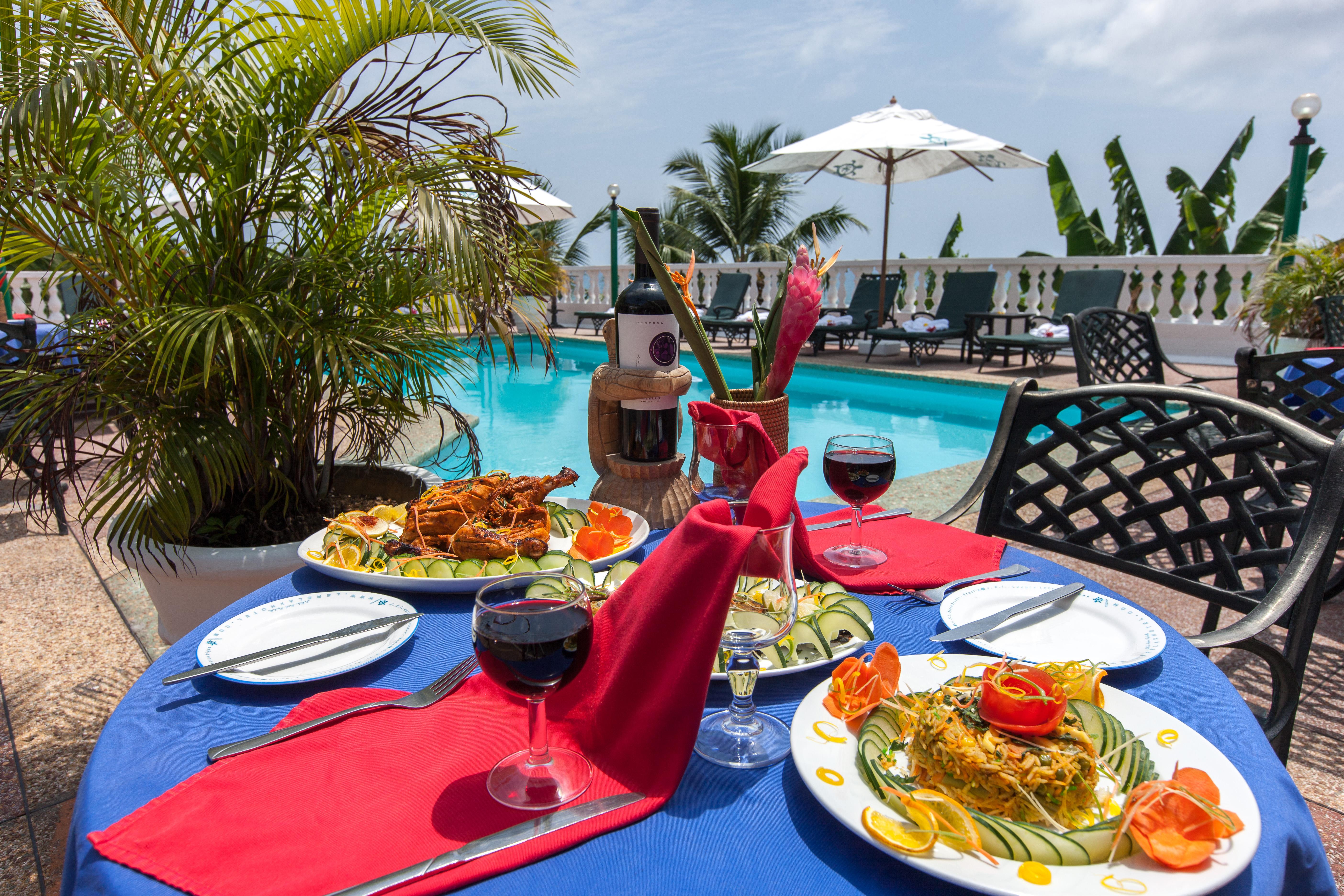 Le Relax Hotel And Restaurant Anse Royale Eksteriør bilde